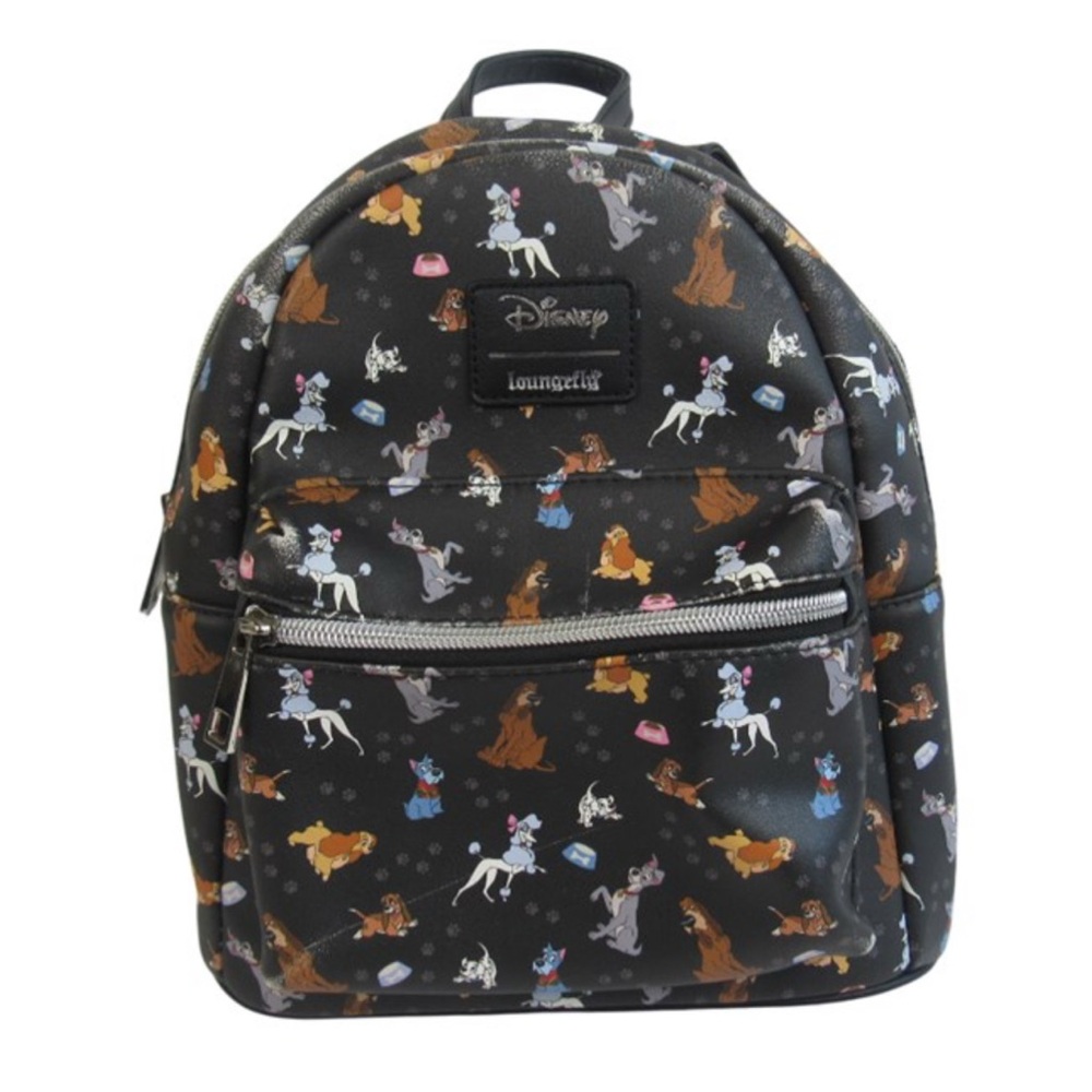 Loungerfly Disney Dogs Mini Backpack (10''x9''x5'')